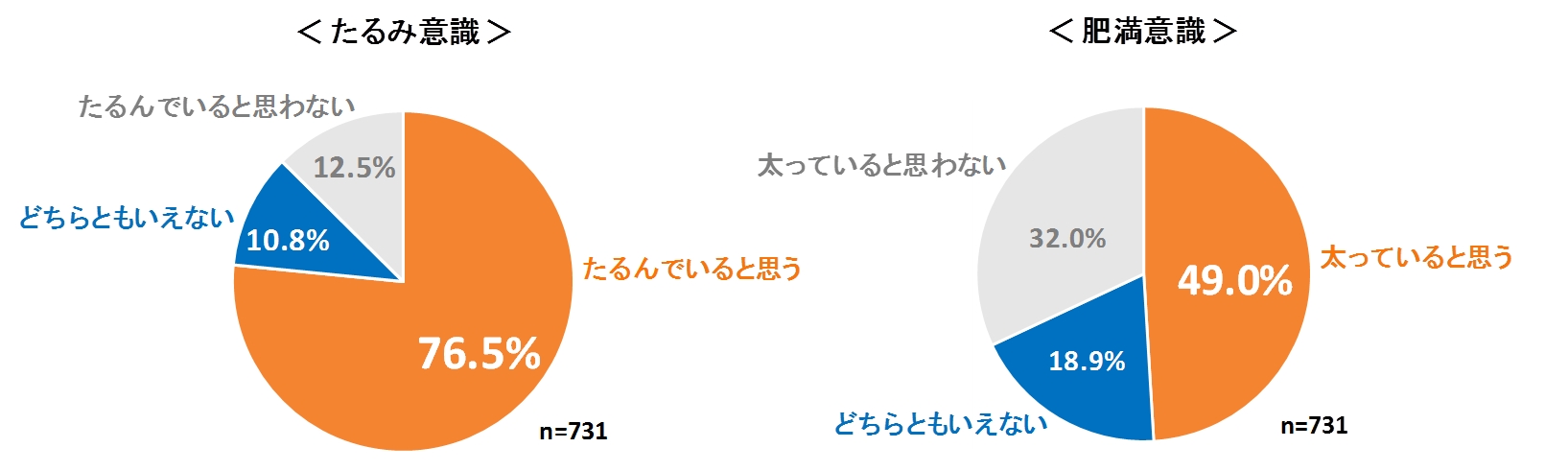 20~50代女性の8割が身体の「たるみ」を意識 2 tarumi 1