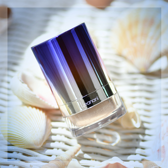 Leanani Luster UVフェイスパウダー 04 この夏の大本命！ 美容成分をふんだんに配合した潤膜UVパウダーの艶