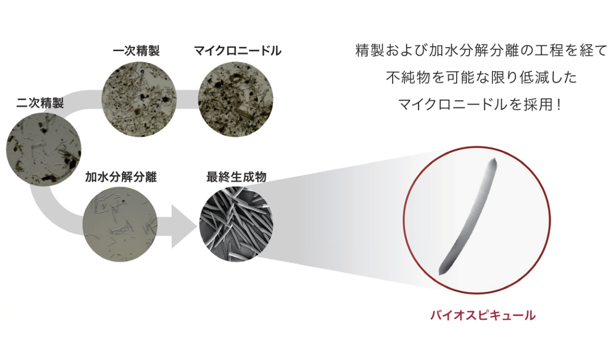 高純度DNAスピキュールの解説画像