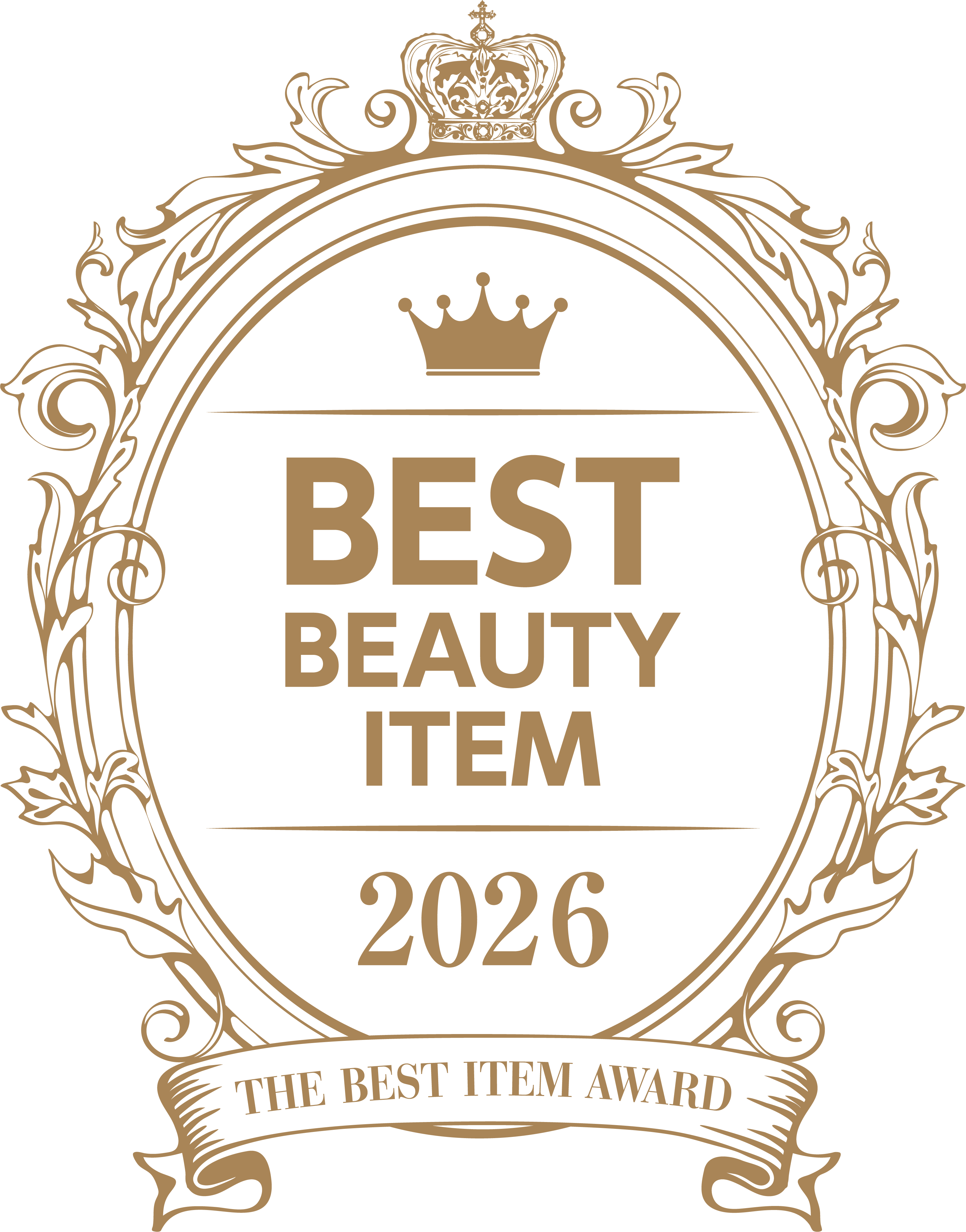 BEST BEAUTY ITEM 2026 エンブレム
