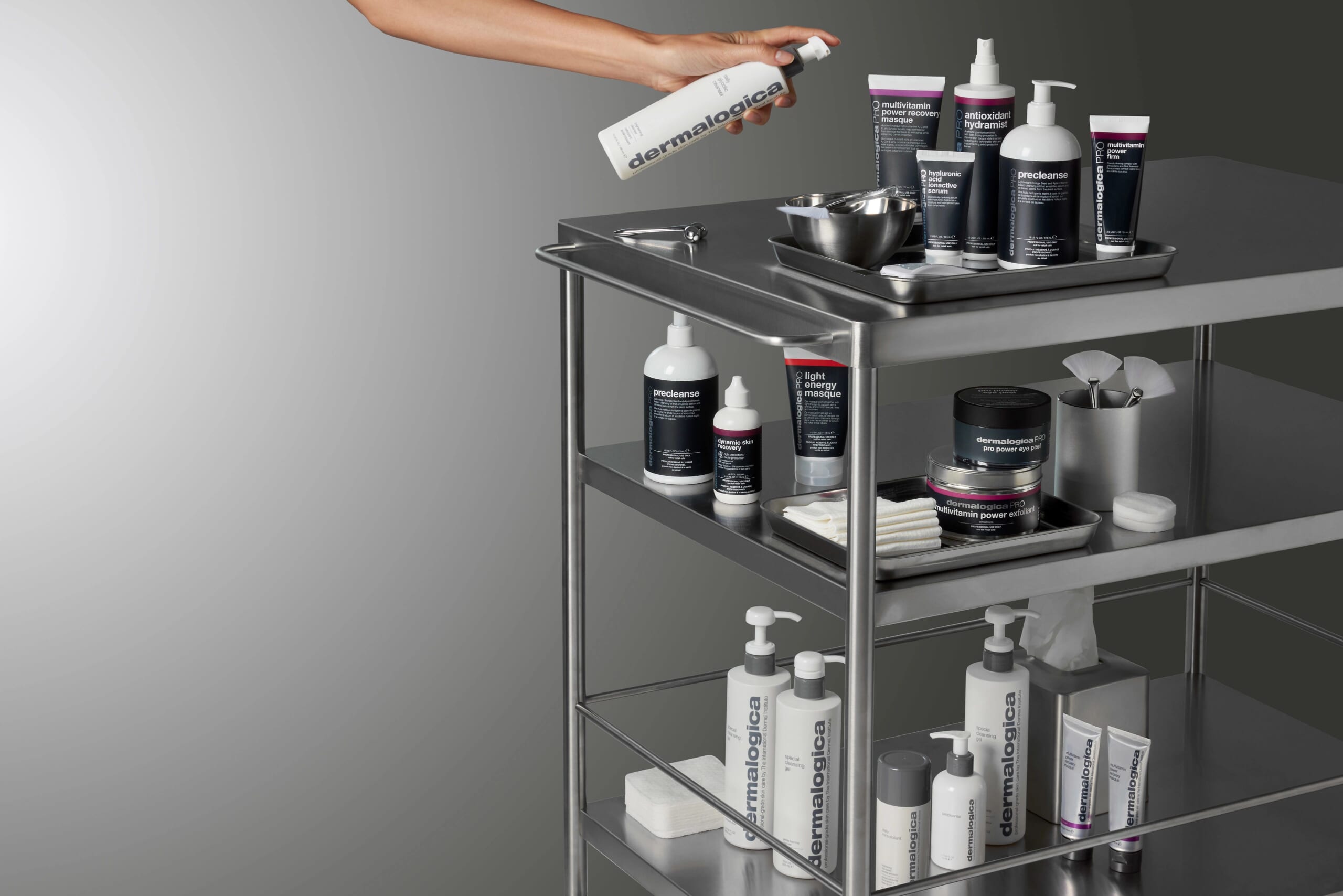 dermalogica PRO 製品ラインナップ