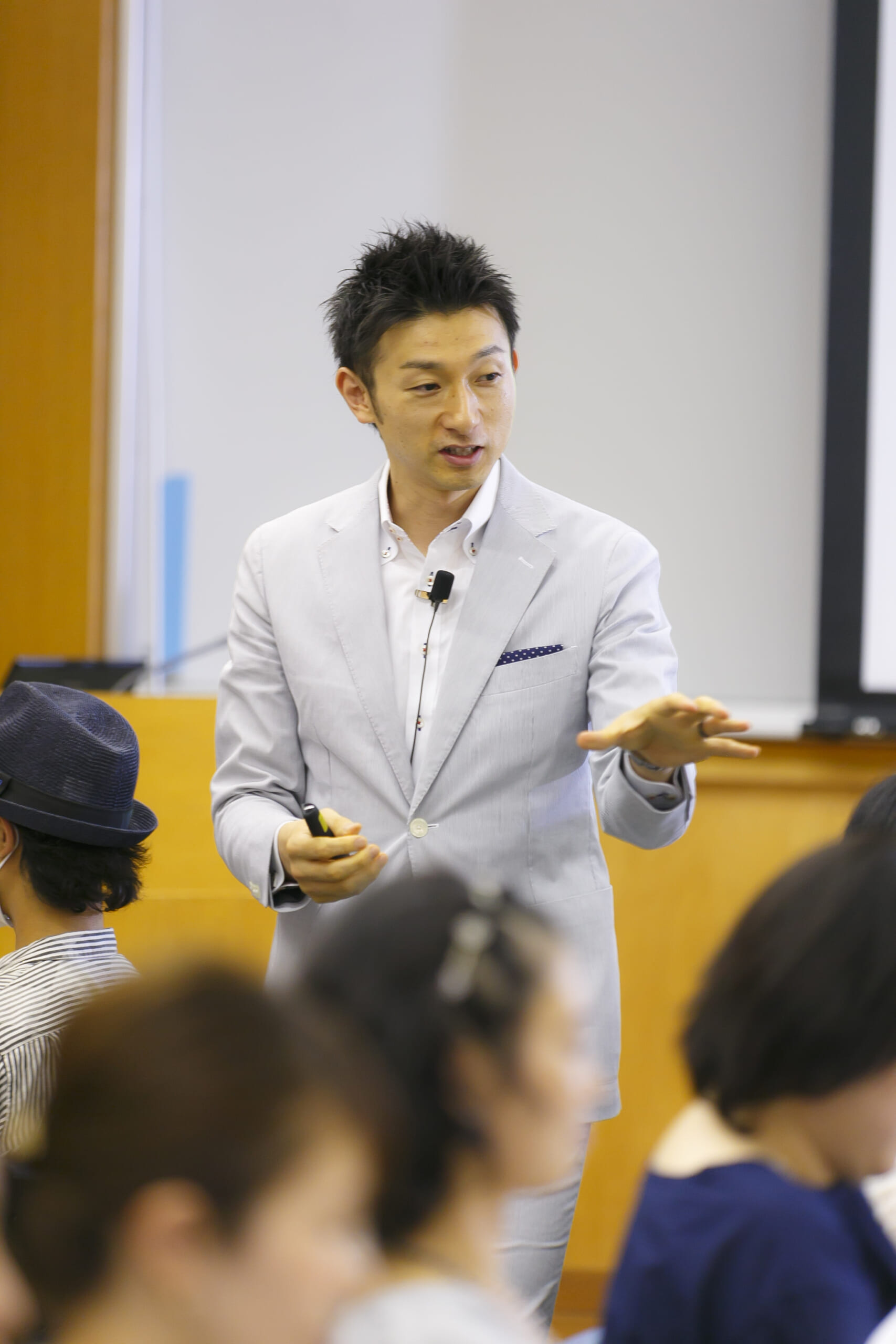 小野浩二氏による教育・指導の様子