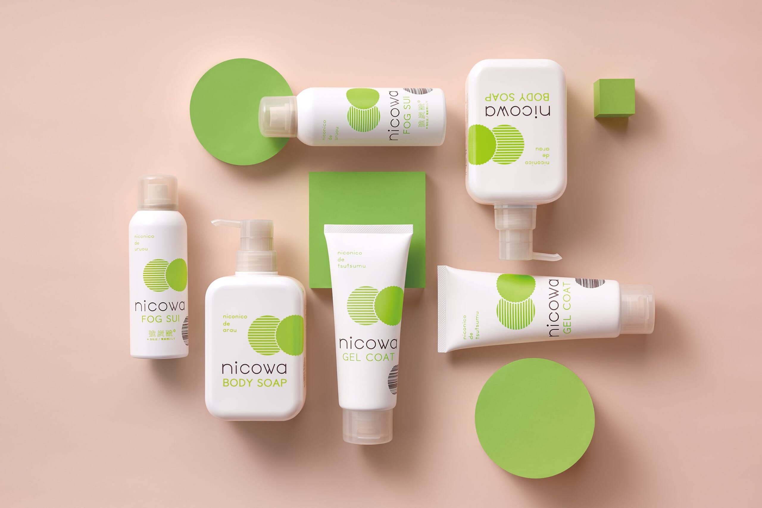業界ニュース 4 サロン専売化粧品ブランドnicowa全3アイテムのボディケア商品ラインナップ