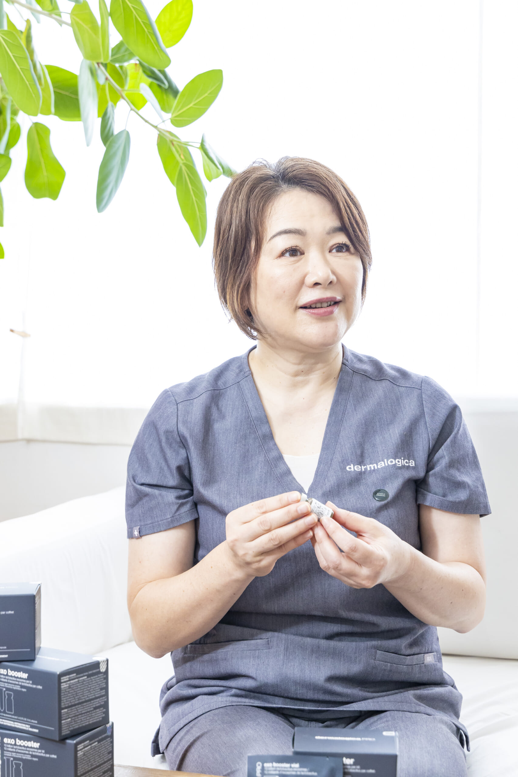 skin care salon nutoa. オーナー 清水直美さん