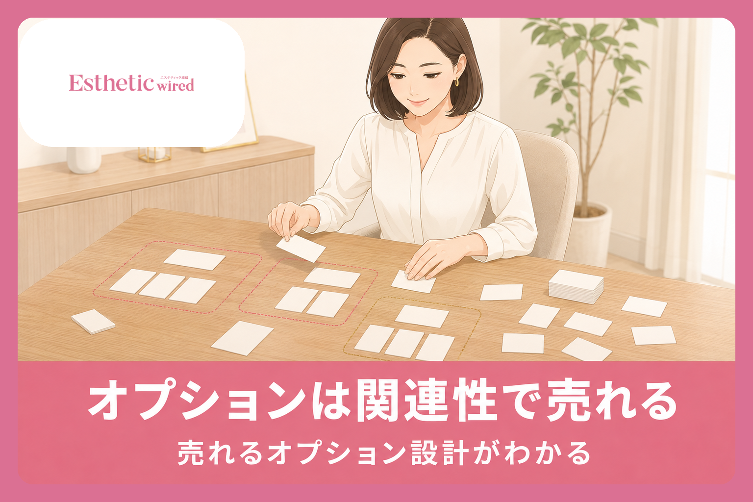 オプションメニュー設計完全ガイド｜売上アップの作り方と価格設定｜アイキャッチ（横長16:9）