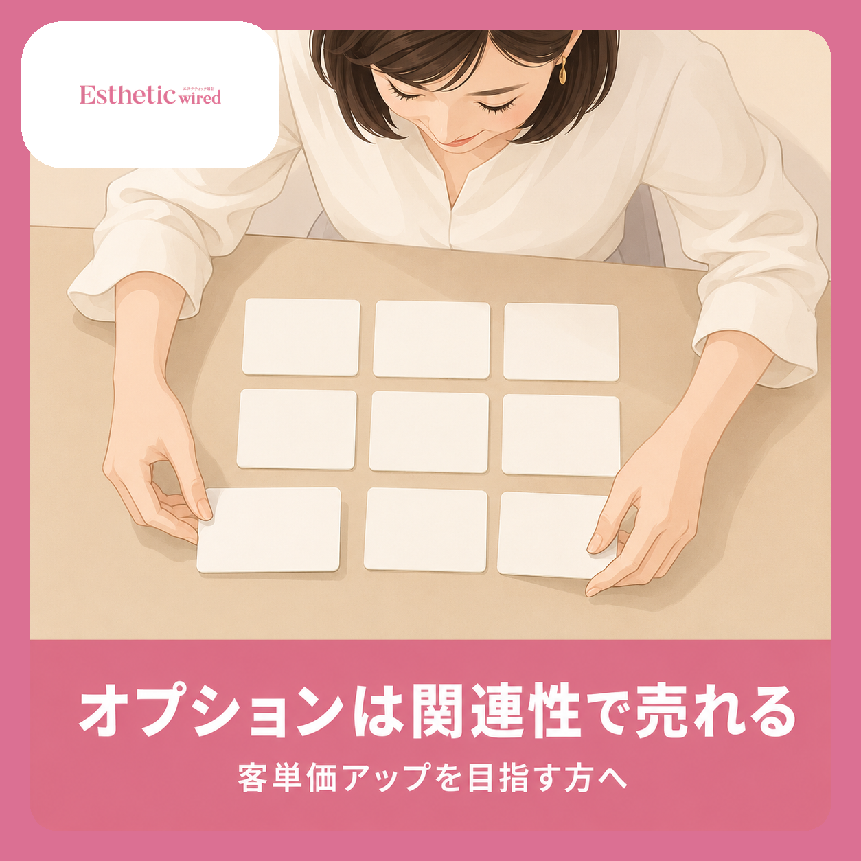 オプションメニュー設計完全ガイド｜売上アップの作り方と価格設定｜アイキャッチ（正方形1:1）